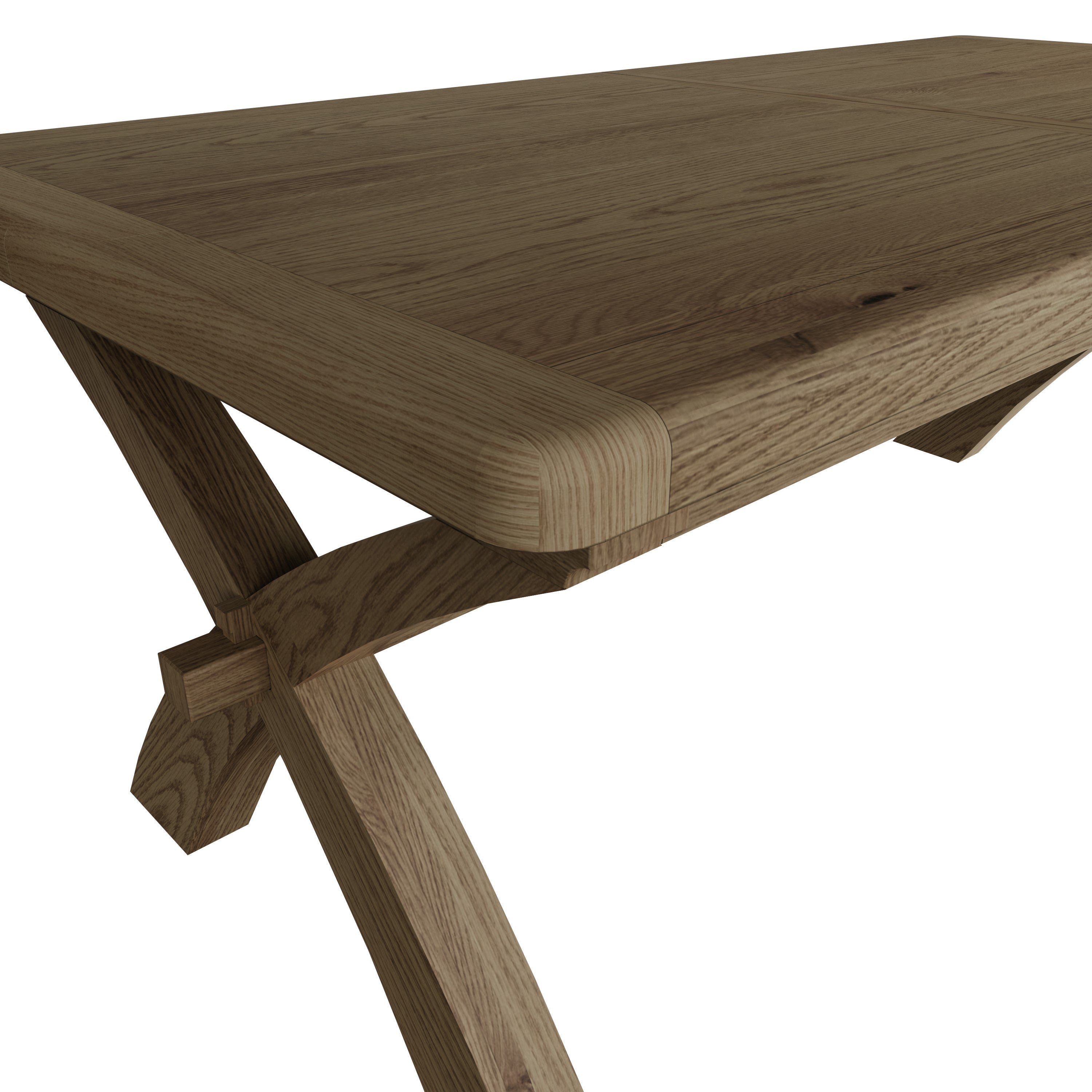 Norfolk Oak Dining Table - 2m Cross Leg