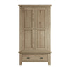 Norfolk Oak Wardrobe - 2 Door with Drawer