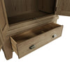 Norfolk Oak Wardrobe - 2 Door with Drawer