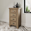 Norfolk Oak Chest of Drawers - 4 Drawer