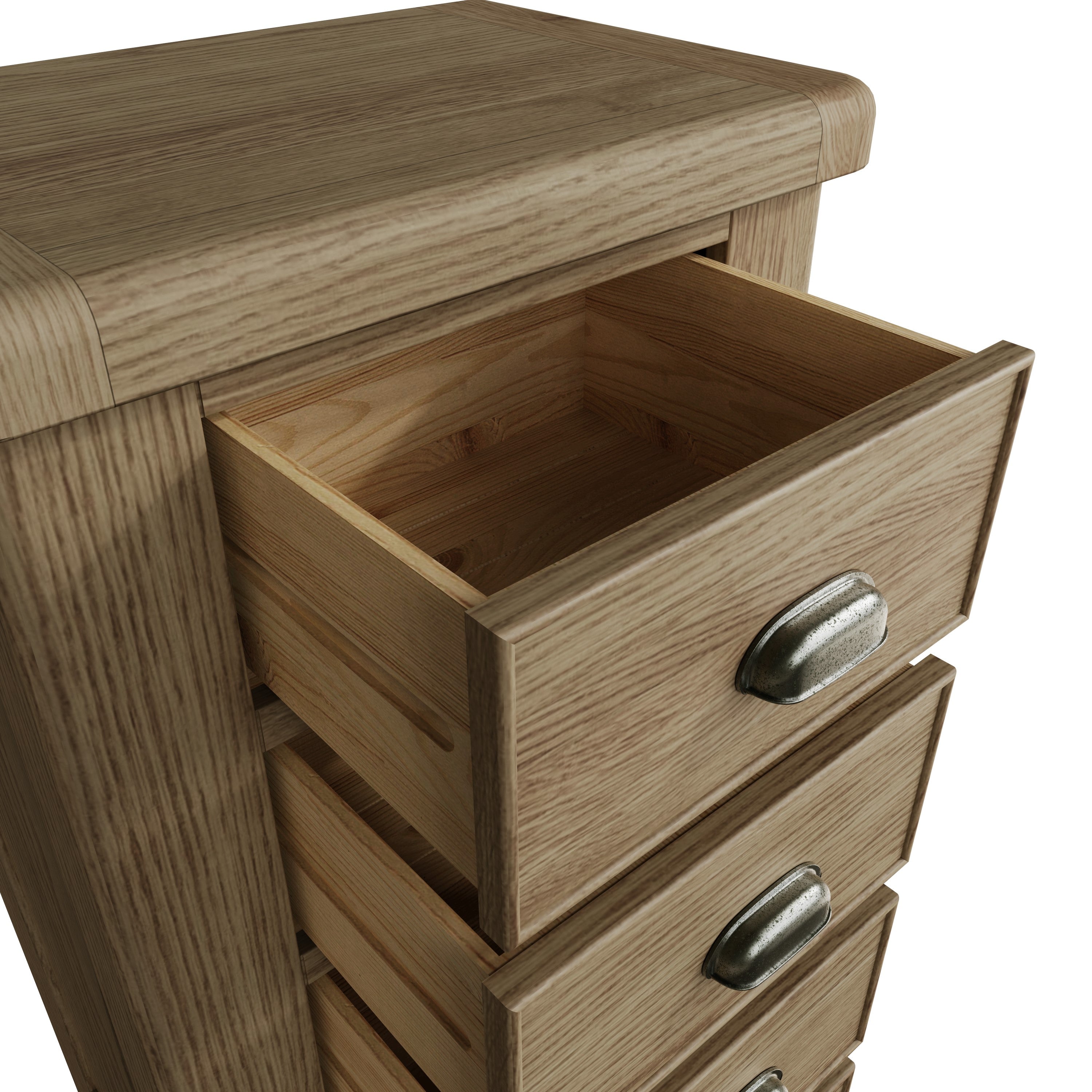 Norfolk Oak Chest of Drawers - 4 Drawer
