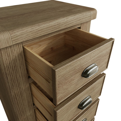 Norfolk Oak Chest of Drawers - 4 Drawer