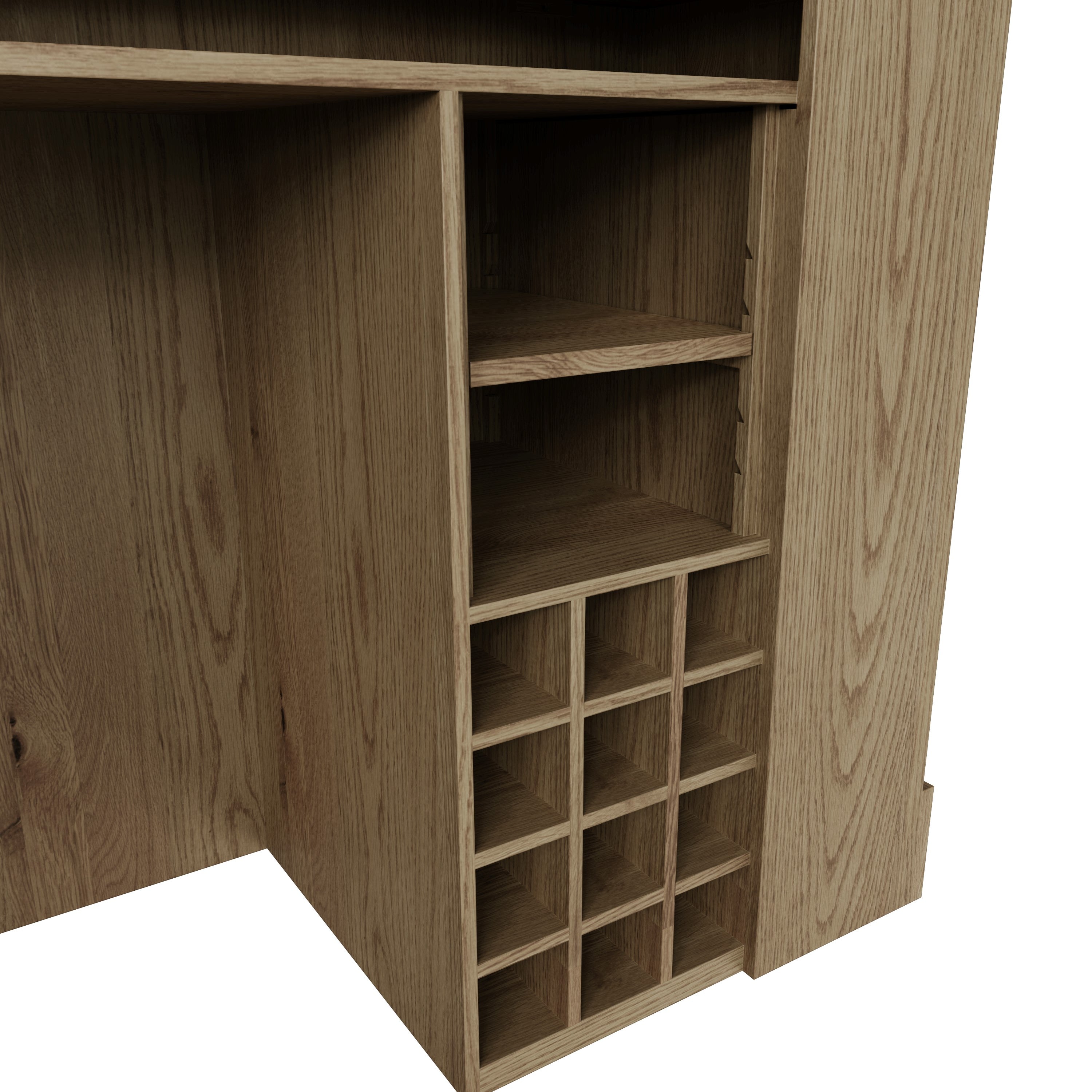 Norfolk Oak Bar Unit