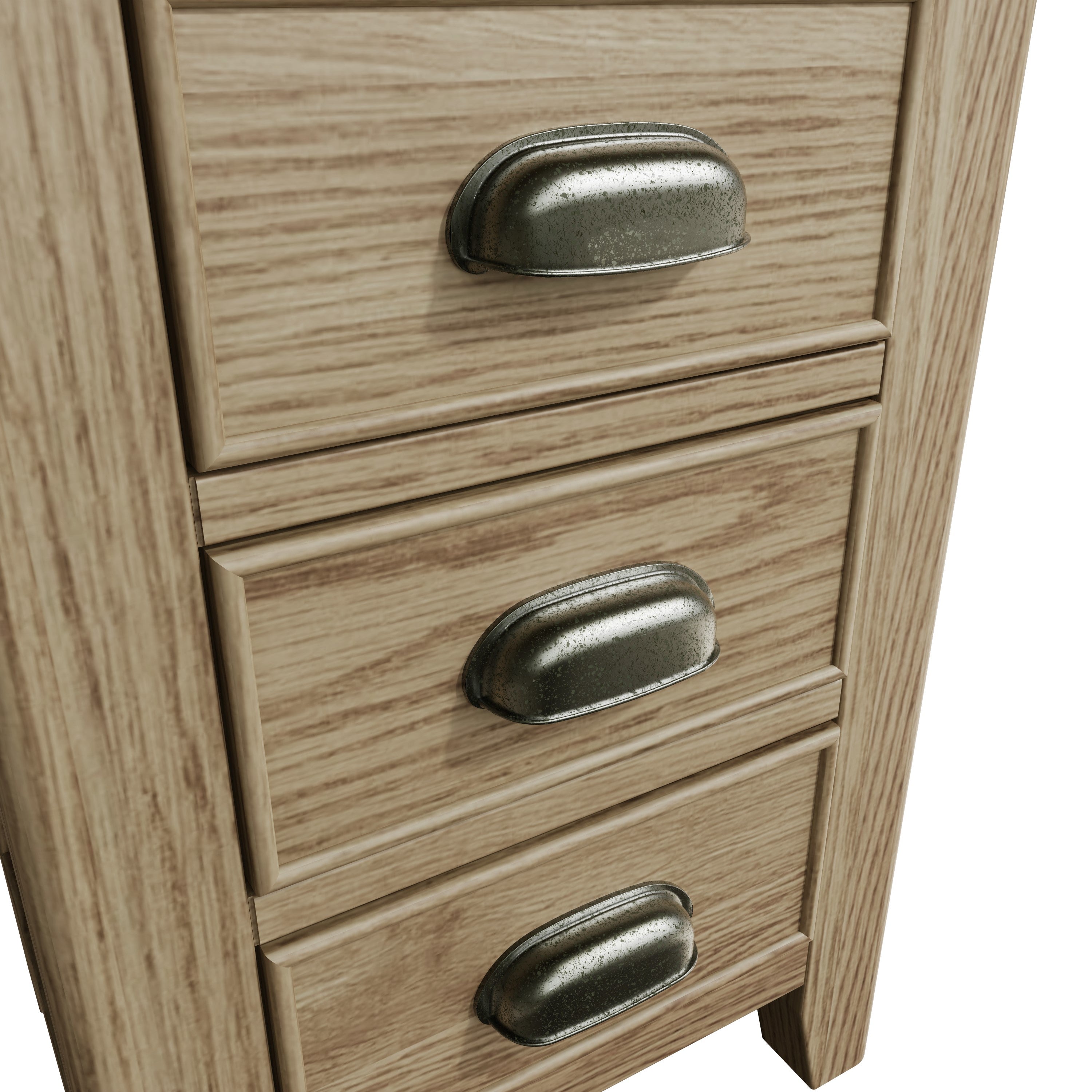 Norfolk Oak Bedside Cabinet - Small