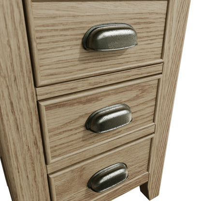Norfolk Oak Bedside Cabinet - Small
