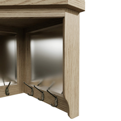Norfolk Oak Hall Bench Top ONLY - Corner