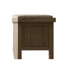 Norfolk Oak Hall Bench Seat - Corner