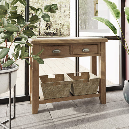 Norfolk Oak Console Table