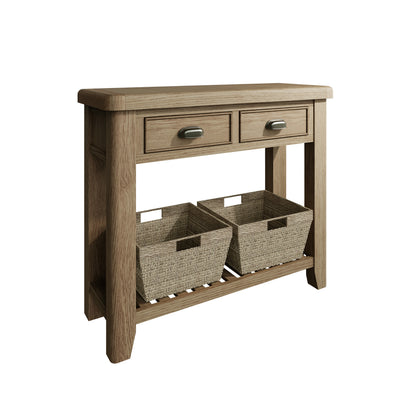 Norfolk Oak Console Table