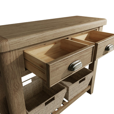 Norfolk Oak Console Table
