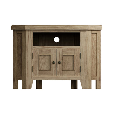 Norfolk Oak TV Unit - Corner