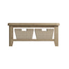 Norfolk Oak Coffee Table - Shelf
