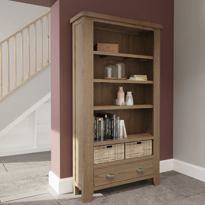 Norfolk Oak Bookcase - Large