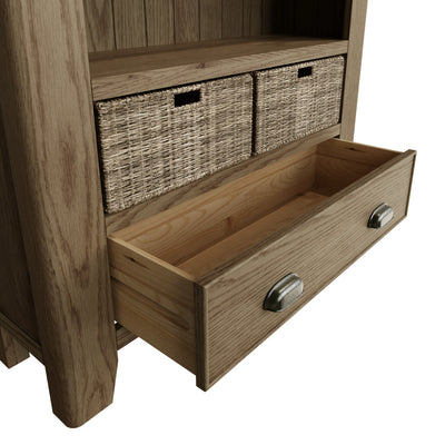 Norfolk Oak Bookcase - Large