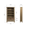 Norfolk Oak Bookcase - Large