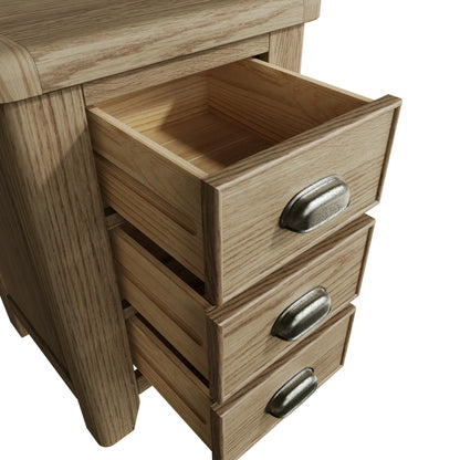 Norfolk Oak Bedside Cabinet - Large