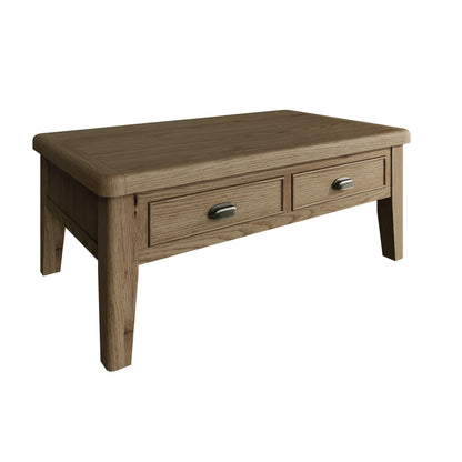 Norfolk Oak Coffee Table - 4 Drawer