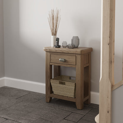 Norfolk Oak Telephone Table