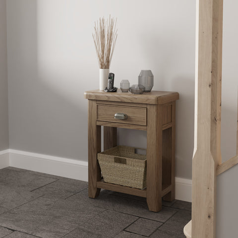 Norfolk Oak Telephone Table