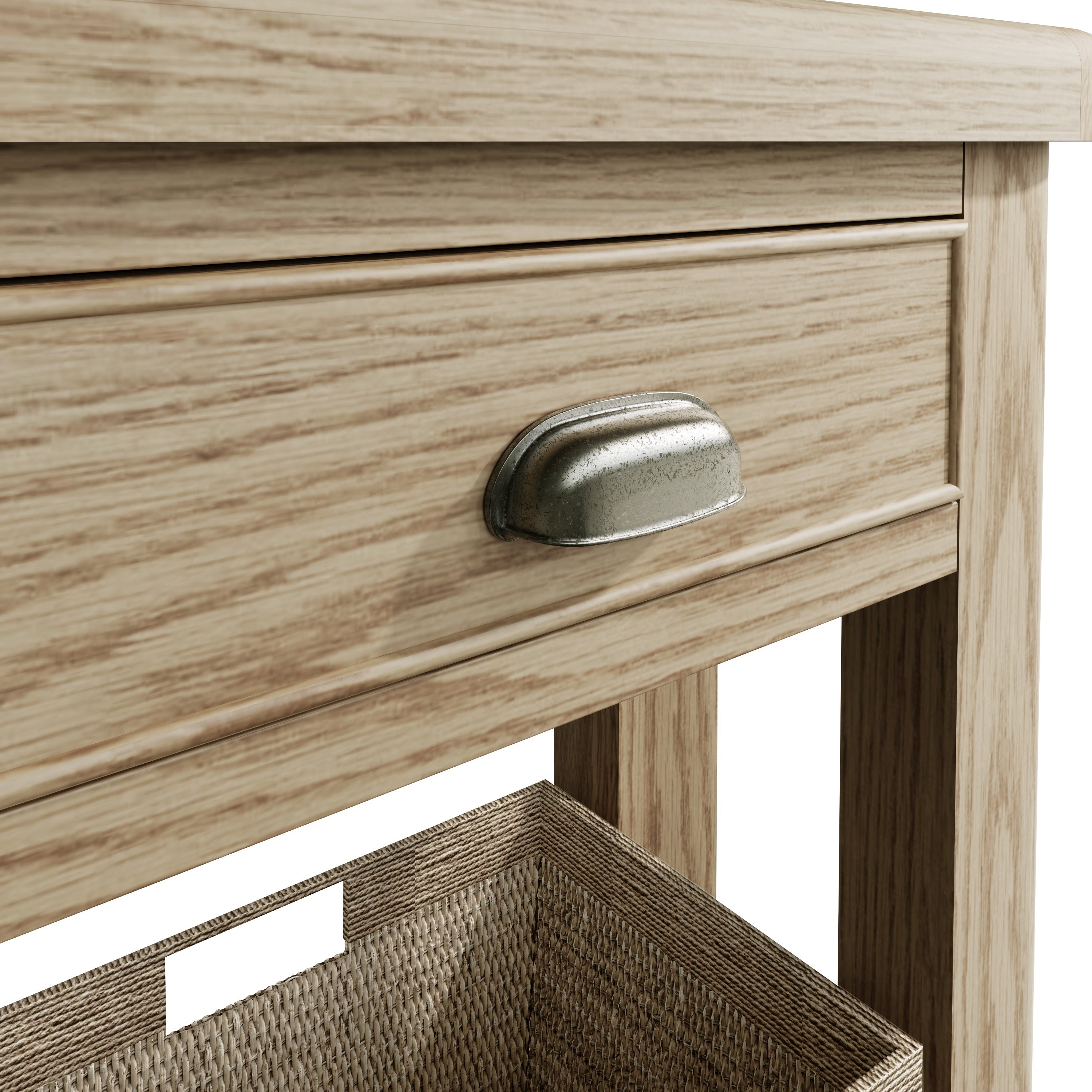 Norfolk Oak Telephone Table