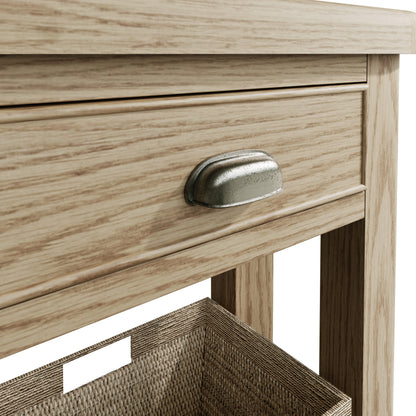 Norfolk Oak Telephone Table
