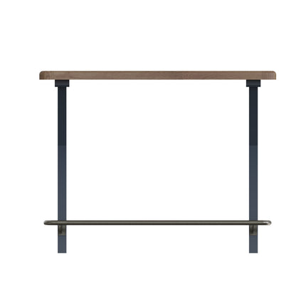 Norfolk Oak & Blue Painted Bar Table