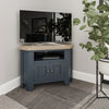 Norfolk Oak & Blue Painted TV Unit - Corner