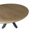 Norfolk Oak & Blue Painted Large Round Table