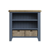 Norfolk Oak & Blue Painted Bookcase - Small
