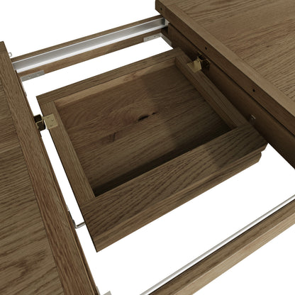 Norfolk Oak Dining Table - 2m Cross Leg