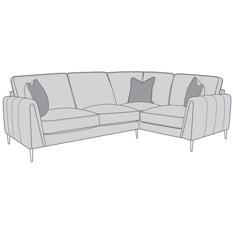 Harlow Sofa - RHF Chaise (Standard Back)