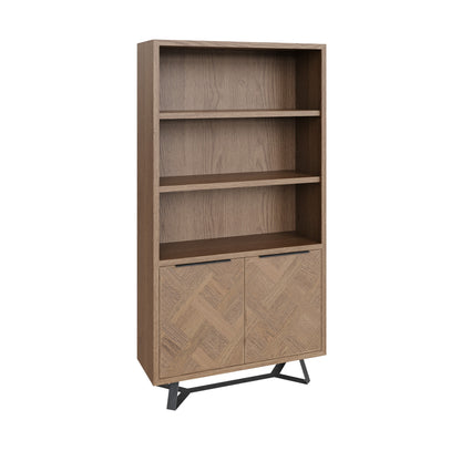 Havana Industrial Oak Bookcase