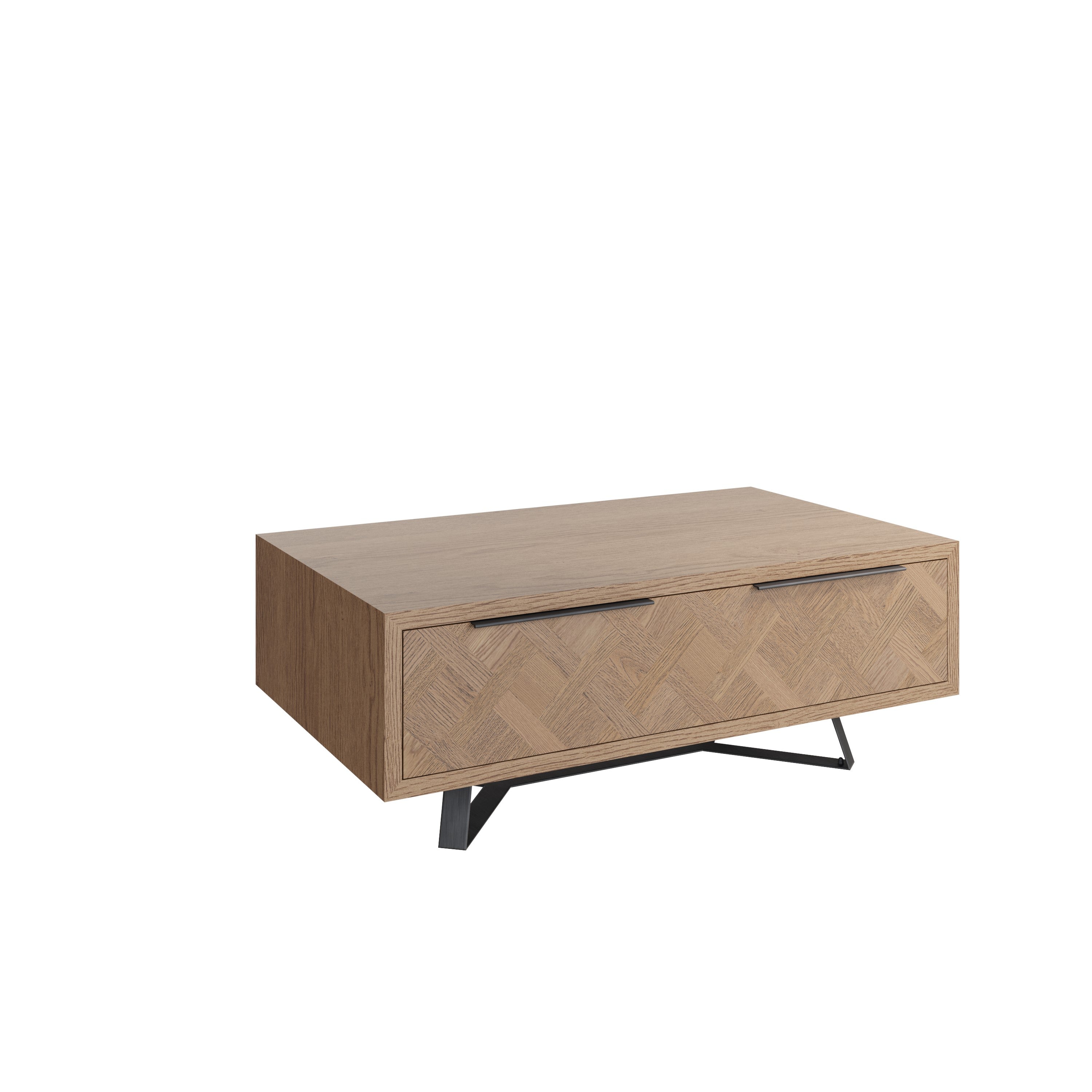 Havana Industrial Oak Coffee Table