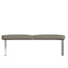 Sloane Oak & Chrome Dining Bench - 1.4m