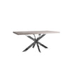 Sloane Oak & Chrome Dining Table - 1.8m
