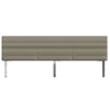 Sloane Dining 2.2m Dining Bench with Back in Taupe