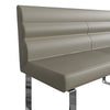 Sloane Dining 2.2m Dining Bench with Back in Taupe