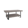 Sloane Oak & Chrome Coffee Table - Small