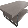 Sloane Oak & Chrome Coffee Table - Small