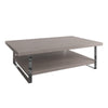 Sloane Oak & Chrome Coffee Table - Large