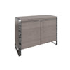 Sloane Oak & Chrome Sideboard - Small