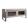 Sloane Oak & Chrome TV Unit - Small