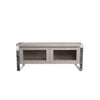 Sloane Oak & Chrome TV Unit - Small