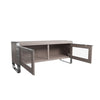 Sloane Oak & Chrome TV Unit - Small