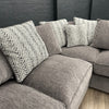 Fantasia Sofa - 2 Corner 1 With Stool - Lassie Charcoal (Sold)