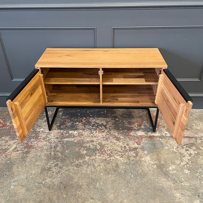 Spitalfields Industrial Oak - Console Table / Sideboard (Showroom Clearance)