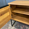 Spitalfields Industrial Oak Console Table / Sideboard - Showroom Clearance