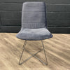 Detroit Industrial - Dining Table, PLUS 4x Luxury Chairs (Showroom Clearance)