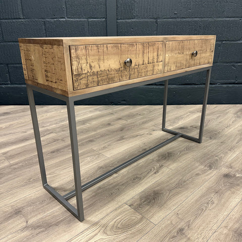 Detroit Large Industrial Console Table