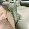 Luxury Leather & Fabric Armchair (Showroom Clearance)